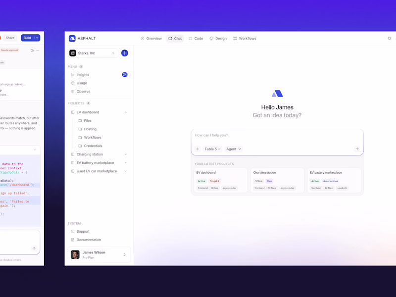 Cover image for Asphalt AI Agent Dashboard Development