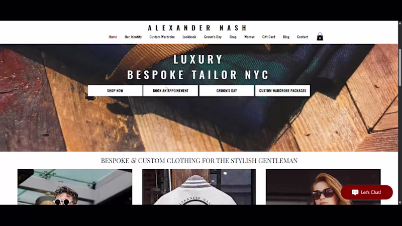 Cover image for Alexander Nash – Shopify Store