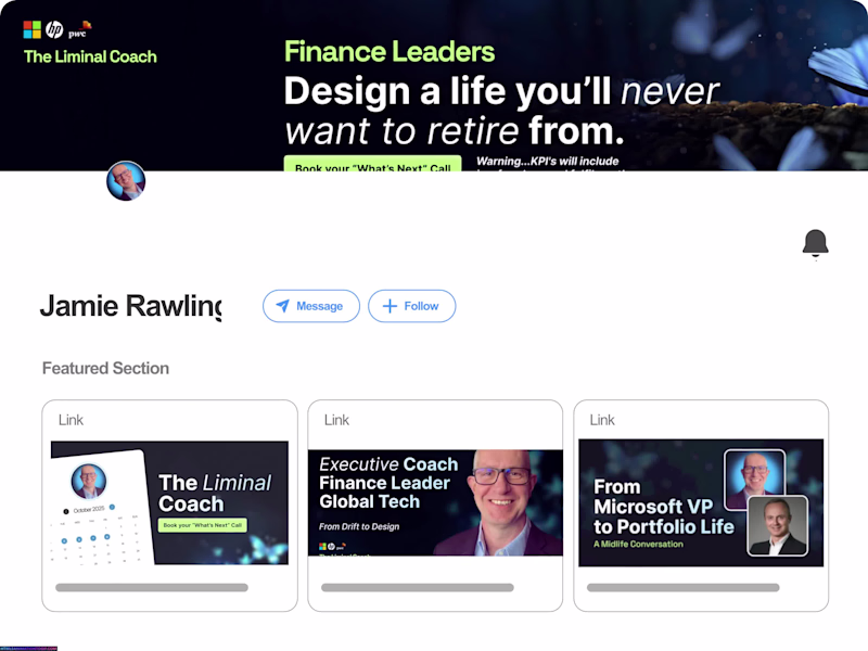 Cover image for LinkedIn Branding Transformation for Jamie Rawlings