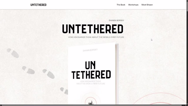 Cover image for Untethered Book Website