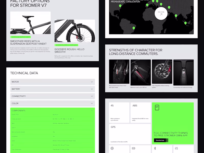 Cover image for Stromer Bikes Website Redesign