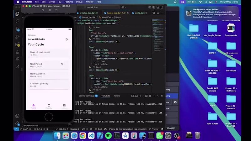 Cover image for Period Tracker App Development