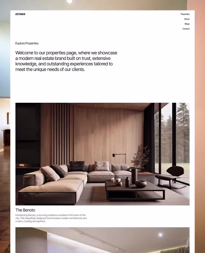 Cover image for Estara — High-Converting Framer Template