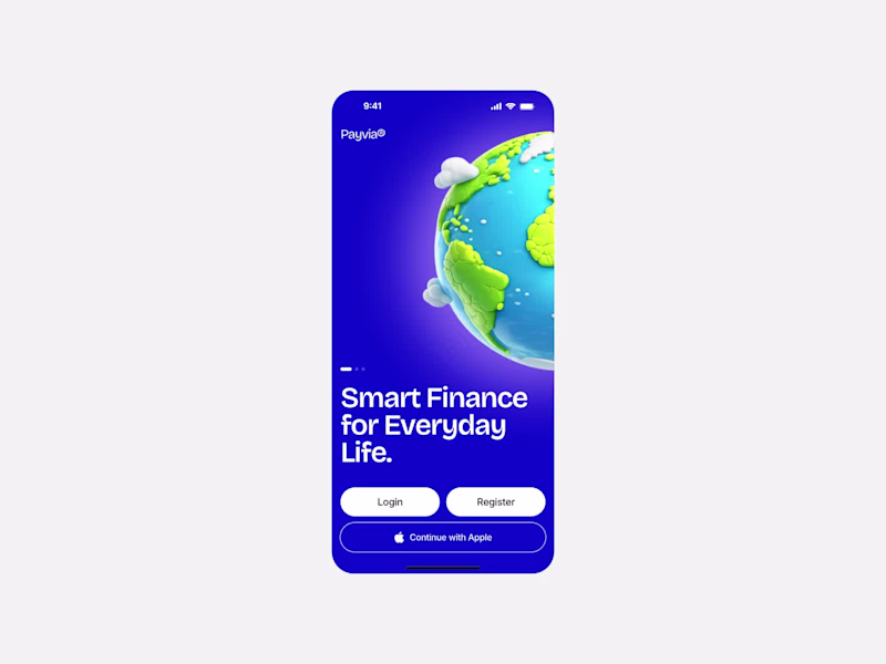 Cover image for Designed a modern Finance Mobile