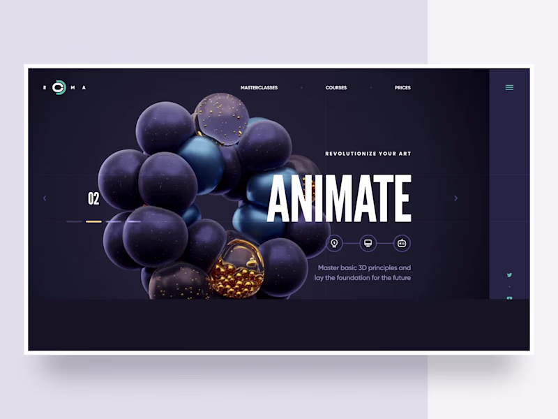 Cover image for Creative 3D Animation Design