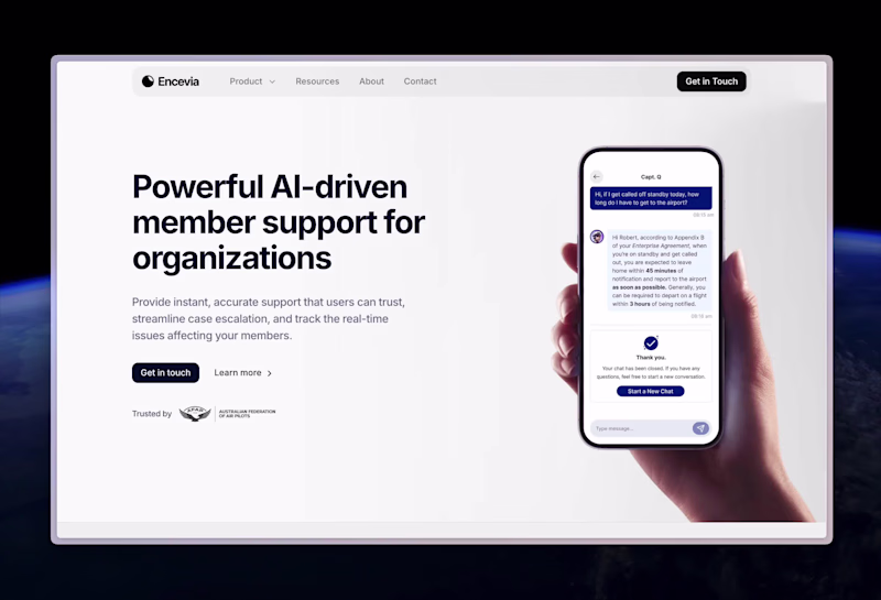 Cover image for Encevia - Instant, accurate AI