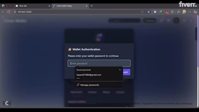 Cover image for Web3 Chain Wallet DApp