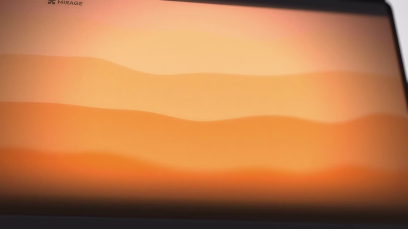 Cover image for Mirage is a template, and