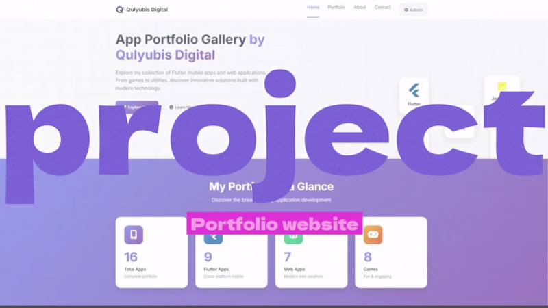 Cover image for Discover my latest mobile and web applications Check demo: h...