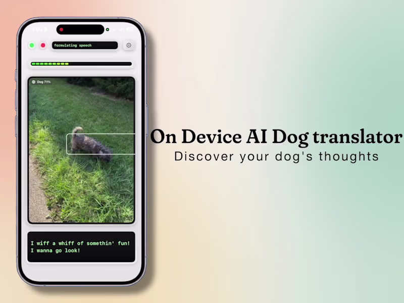 Cover image for AI Dog Translator 