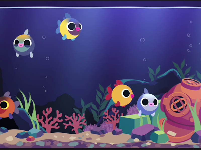 Cover image for Rive #characterchallenge Interactive Aquarium