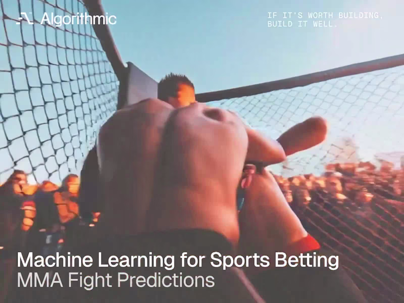 Cover image for Machine Learning for Sports Betting - MMA Fight Outcome Forecast