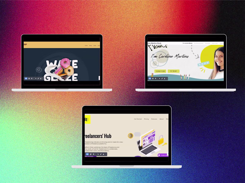 Cover image for Three Unique Websites Design Project