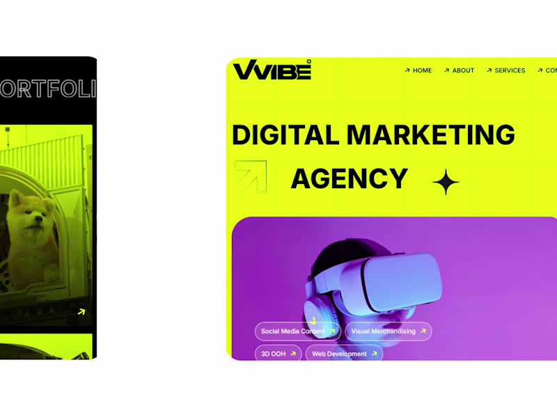 Cover image for VVIBE 360 Website Development