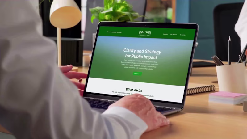 Cover image for Branding and Website Design for Linda Vista Communications