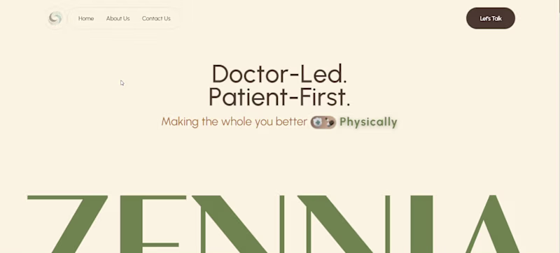 Cover image for Developing a high-end website for