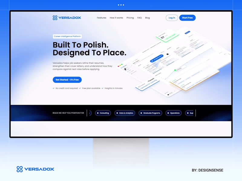 Cover image for Versadox UI/UX Redesign and Brand Refresh