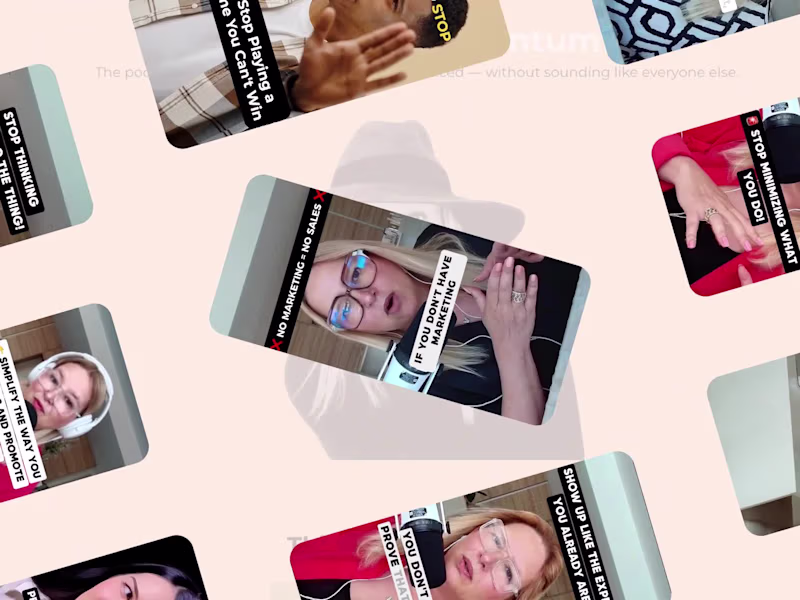 Cover image for Podcast Video Editing + Promo Short Clips