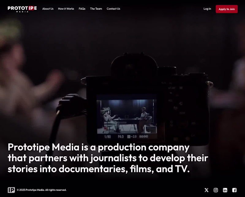 Cover image for I designed and built Prototipe Media's website and member ap...