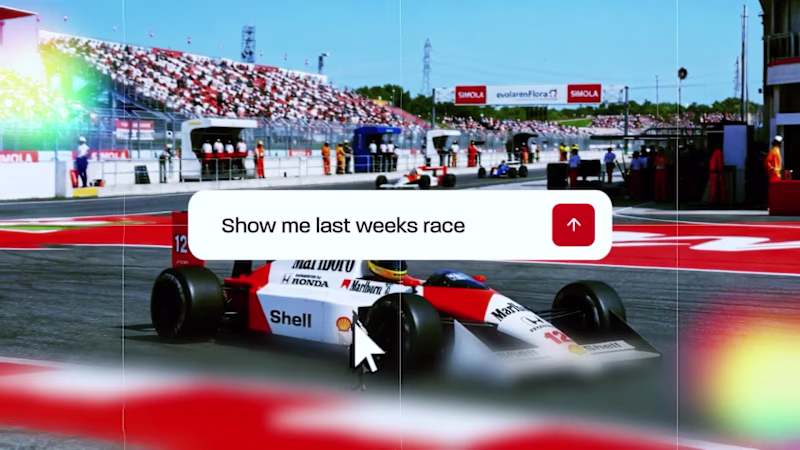 Cover image for Formula 1 TV - spec demo feature