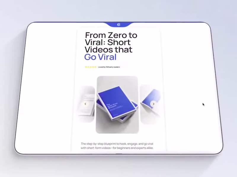 Cover image for The Short-Form Blueprint – Framer Website