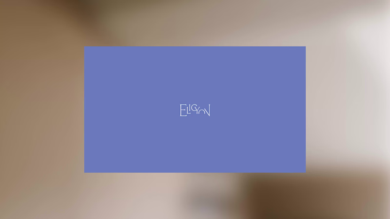 Cover image for Elicyon - Global Design Icon Website