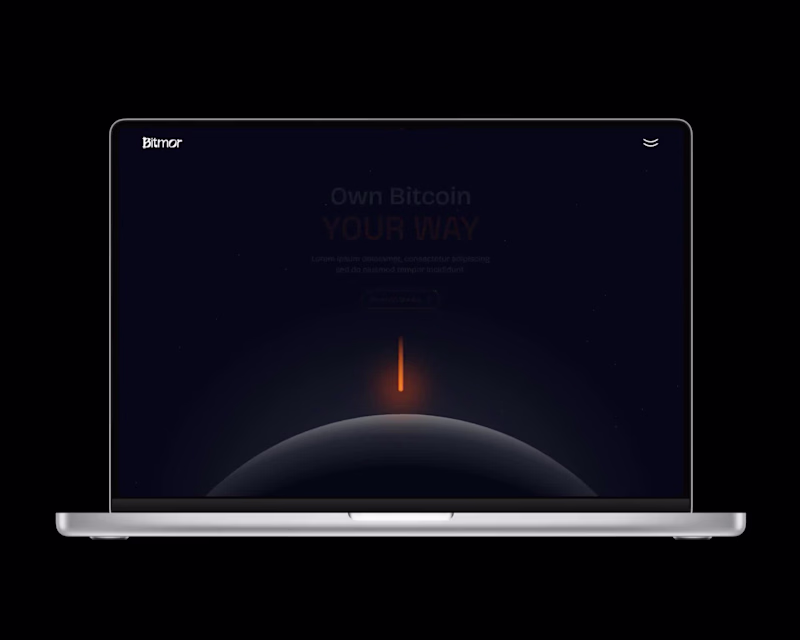 Cover image for Landing page for bitmor