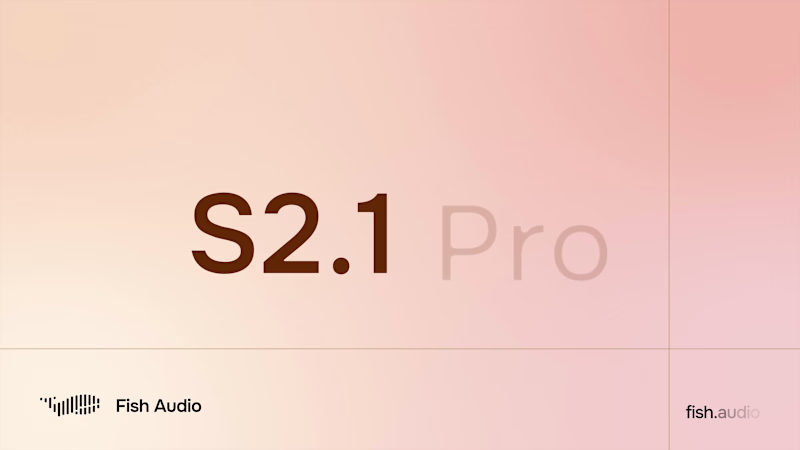 Cover image for FishAudio — S2.1 Pro Launch Video | 2D Animation