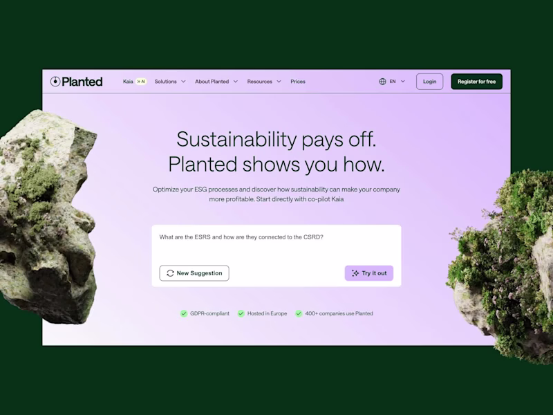 Cover image for The Website Glow-Up Planted Deserved