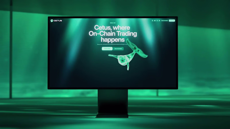 Cover image for Website & 3D Motion Design for Cetus Protocol