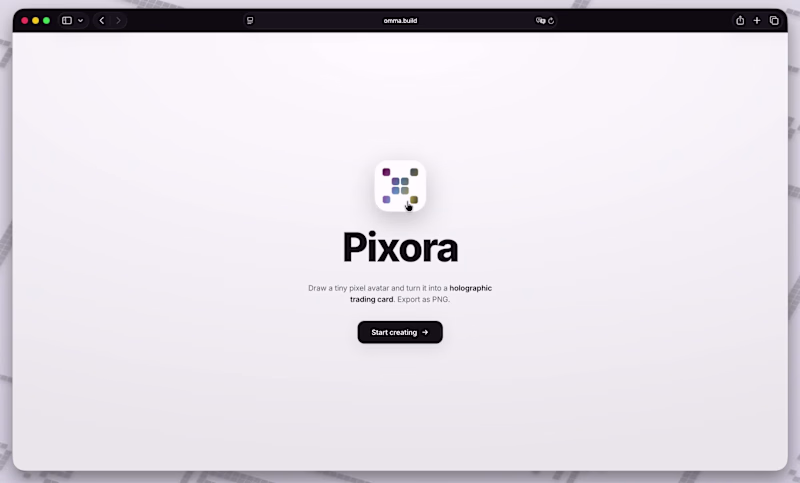 Cover image for 👾 Pixora is an interactive