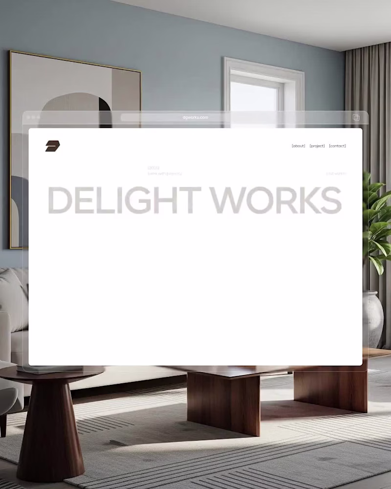 Cover image for Delight Works – Web Design & Animation