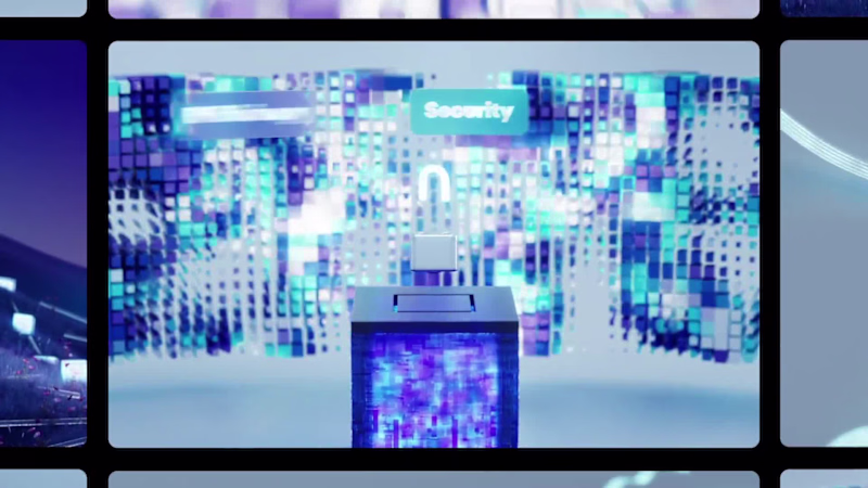 Cover image for LuminaCore | Blockchain 3D Animation