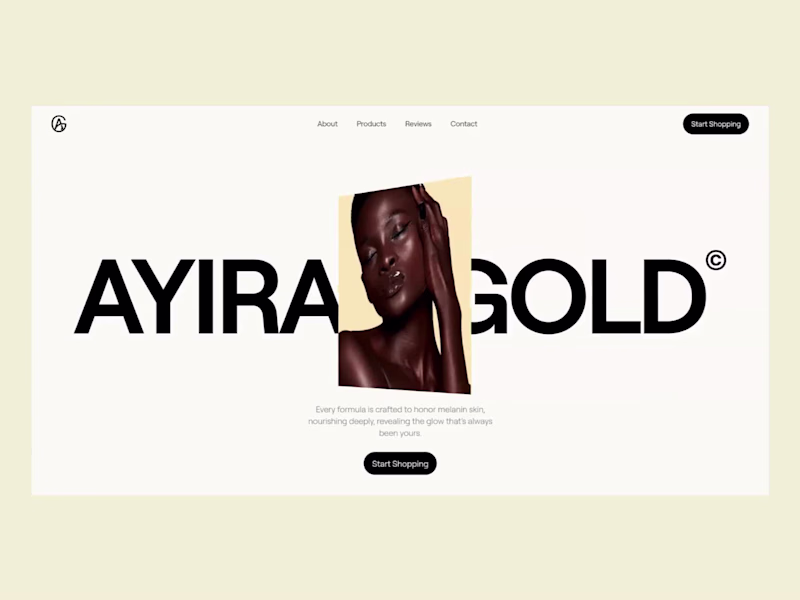 Cover image for Ayirah Gold - Webflow Site Design & Development