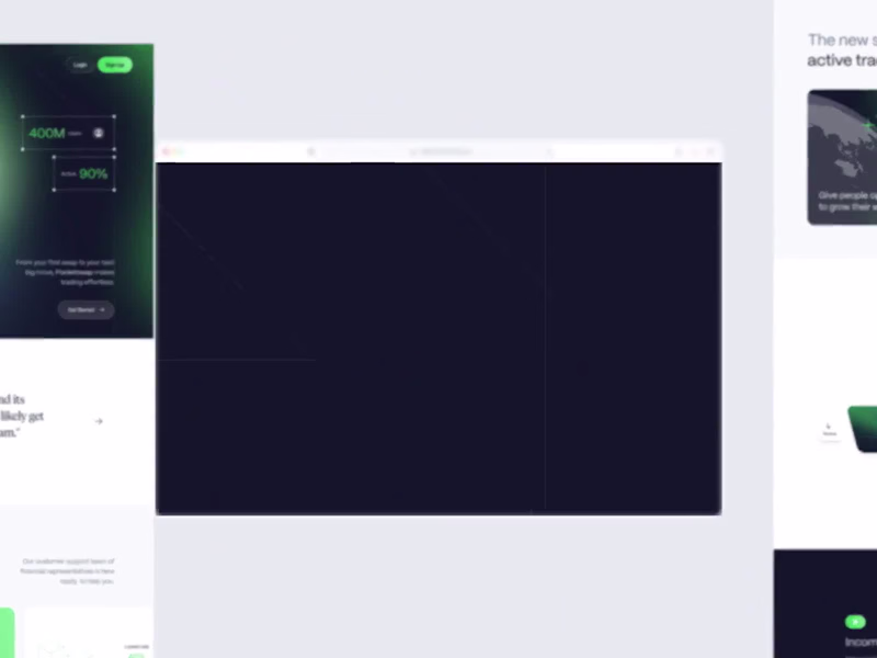 Cover image for Pocketswap - DeFi Landing Page