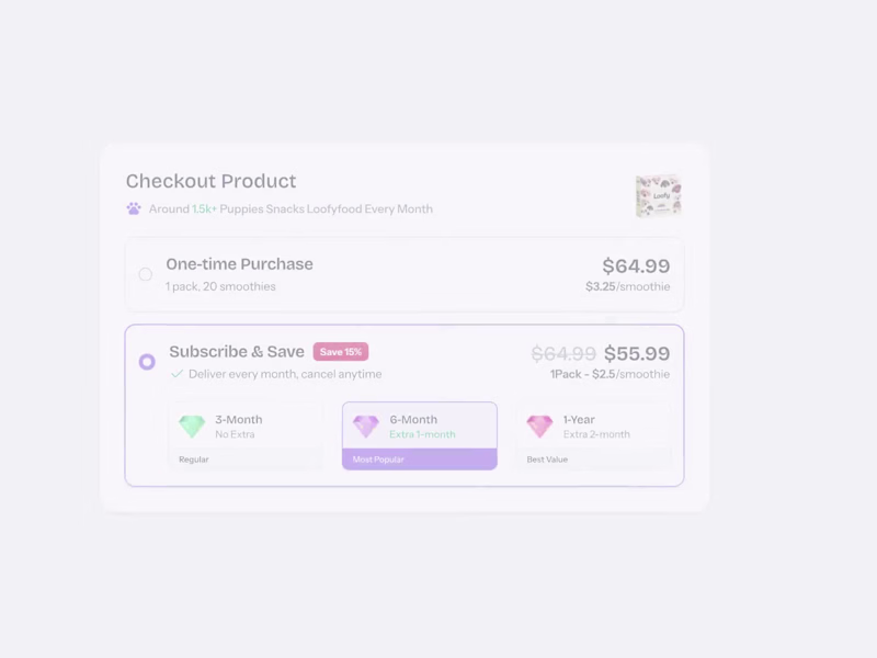 Cover image for Build a Custom Checkout Component for Loofy Food Project