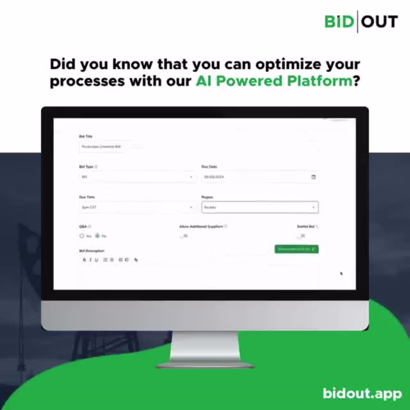 Cover image for Engineering Lead for BidOut's Growth and Acquisition