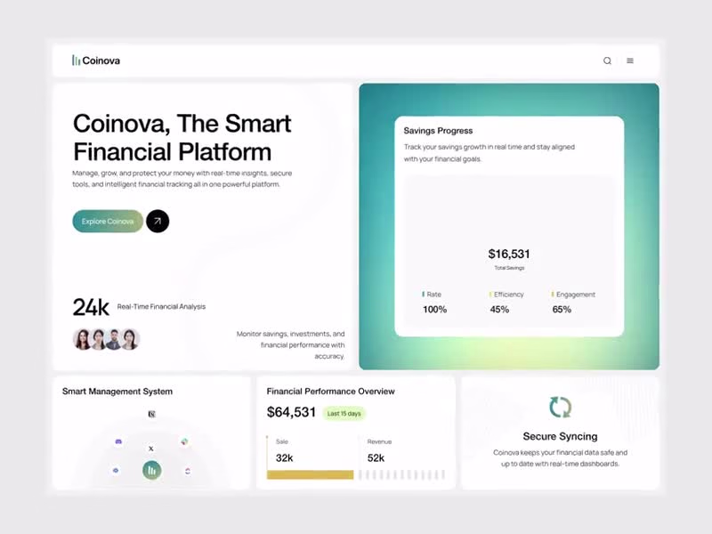 Cover image for Most financial platforms make you