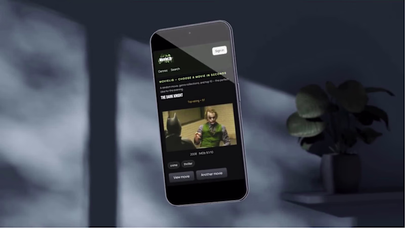 Cover image for MovieLib — Responsive Movie Web App Built with React
