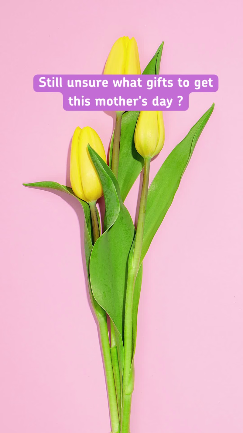 Cover image for Mother's day gift guide promotional video