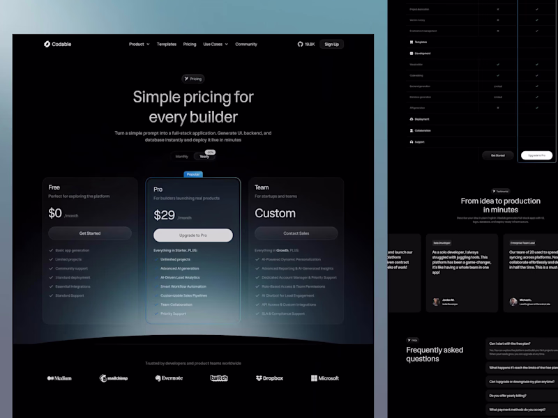 Cover image for Codable - Web Builder -