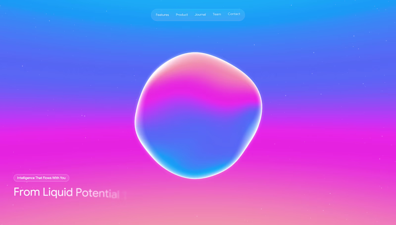 Cover image for Hero concept made with @Spline