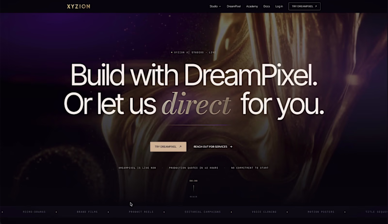 Cover image for Premium Webdesign | Xyzion AI