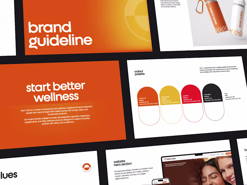 Cover image for Start Nutra | Brand Identity