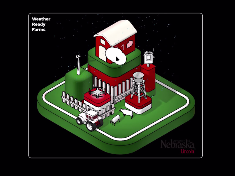 Cover image for Interactive 3D Landing Page - Weather Ready Farms