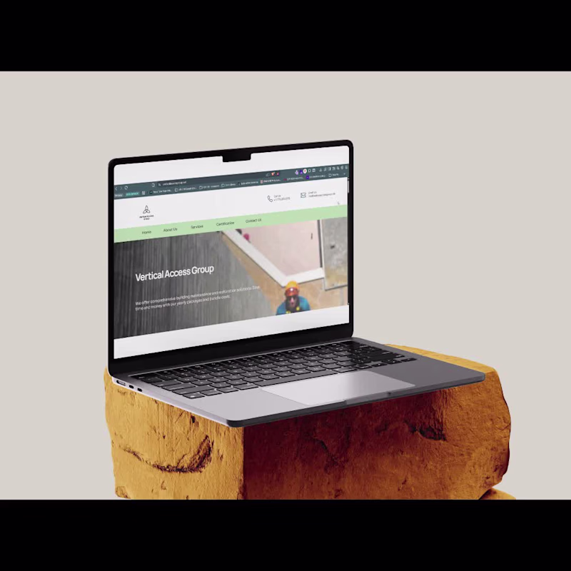 Cover image for Vertical Access Group | Website Redesign