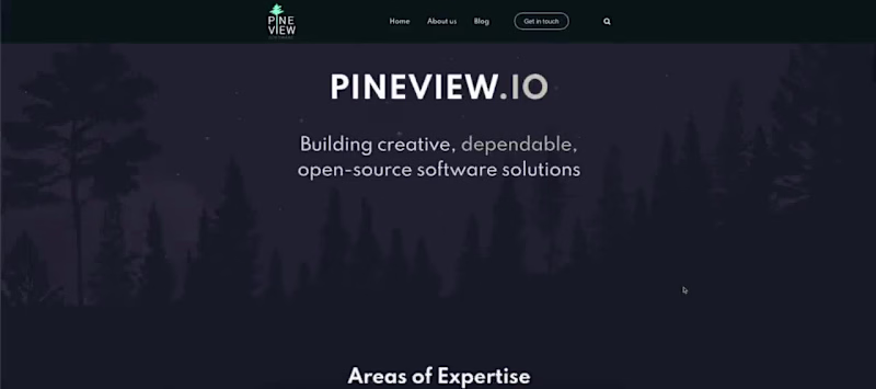 Cover image for Pineview Website