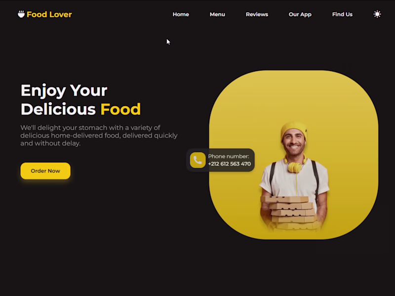 Cover image for FoodLover: High-Performance Digital Menu Platform