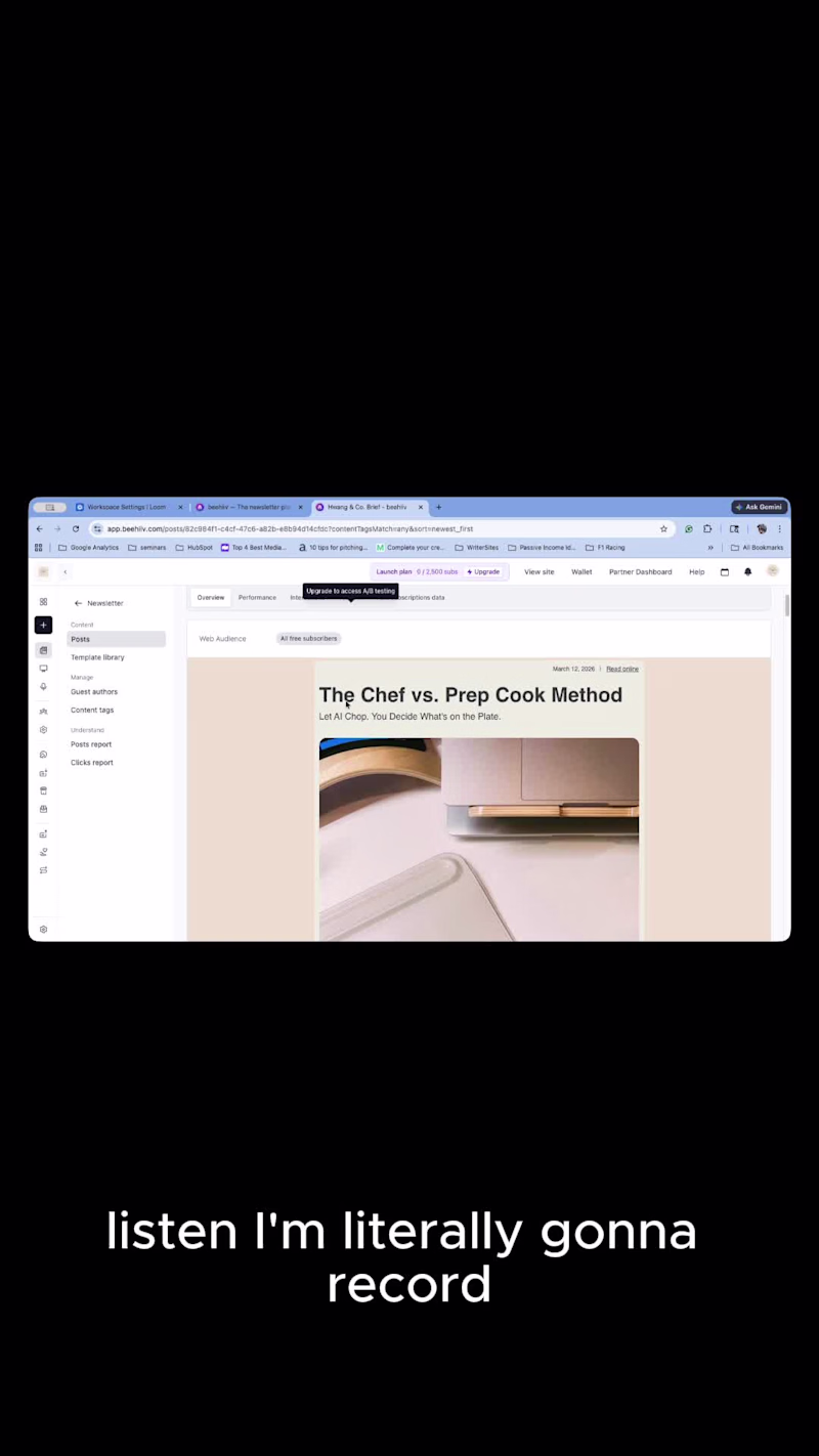 Cover image for beehiiv UGC video