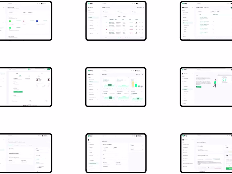 Cover image for Dashboard gateway Zedy